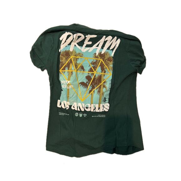DK Brand Dream Los Angeles Never Give Up T-Shirt Mens M - Picture 2 of 3